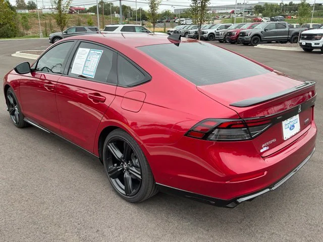 Certified Used 2025 Radiant Red Metallic Honda Sport-L image 6