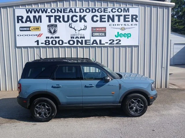 Used 2022 Blue Ford Badlands image 2