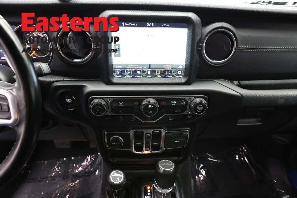 Used 2021 Blue Jeep Overland image 10
