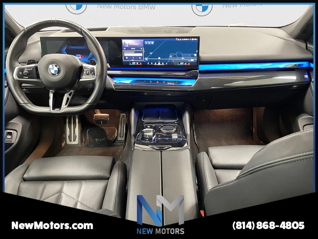 Used 2024 Gray Metallic BMW 540i xDrive image 8
