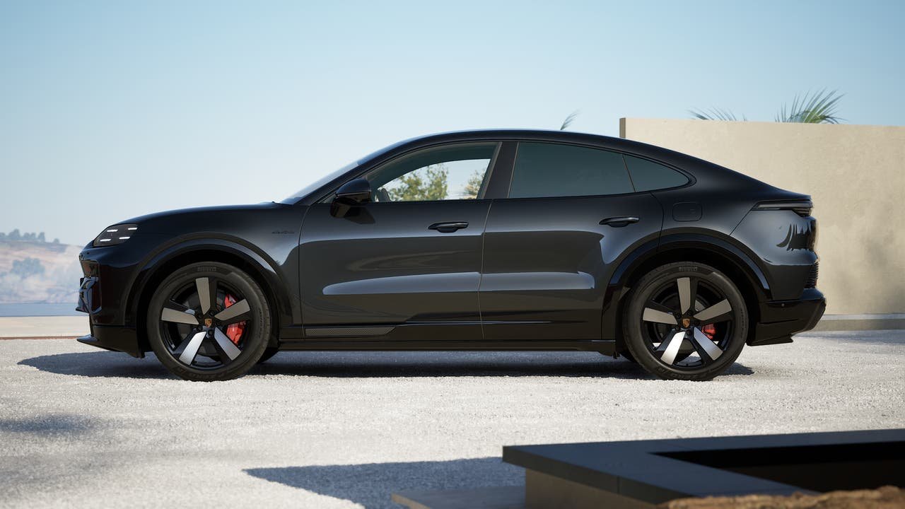 New 2026 Chromite Black Metallic Porsche S Coupe Electric image 2