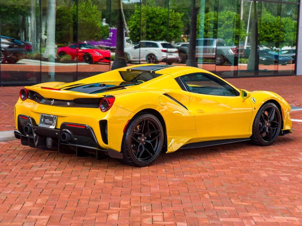 Certified Used 2020 Giallo Modena Ferrari Spider image 36