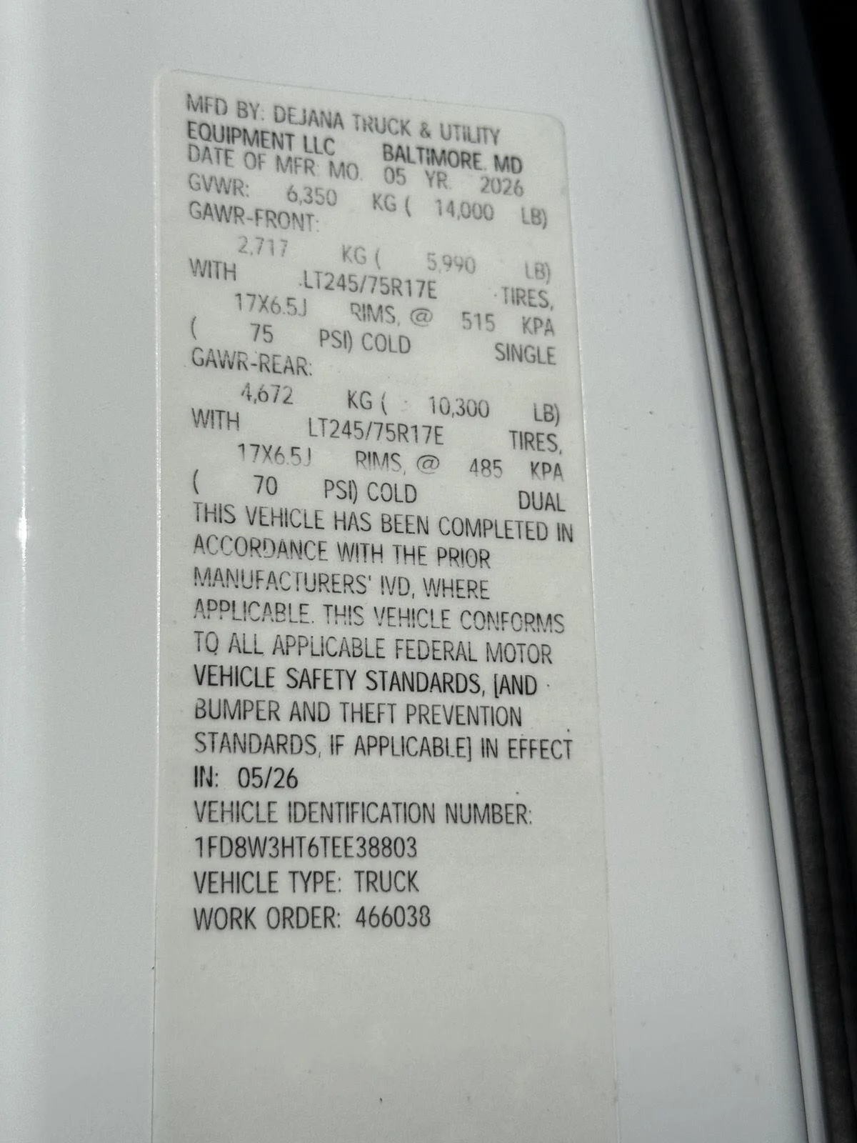 New 2026 Oxford White Ford XL image 12