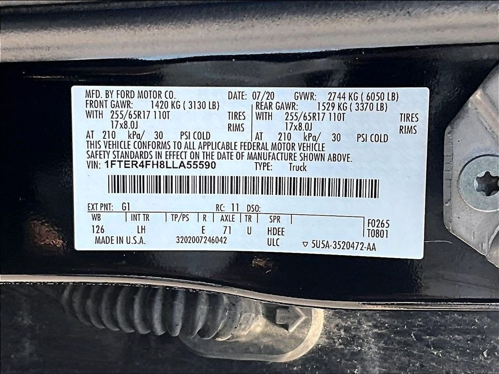 Used 2020 Shadow Black Ford XL image 36
