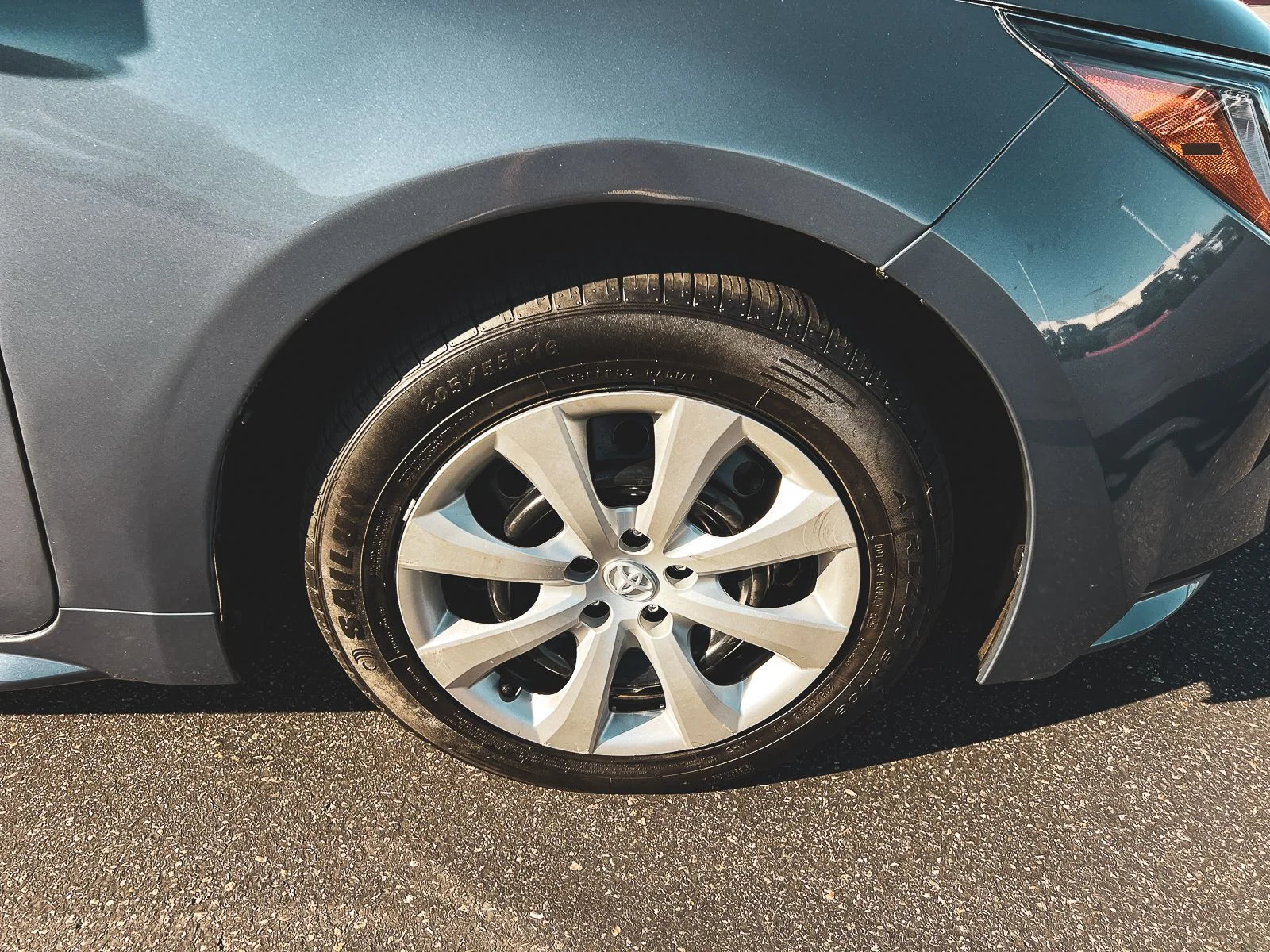 Used 2024 Gray Toyota LE image 9