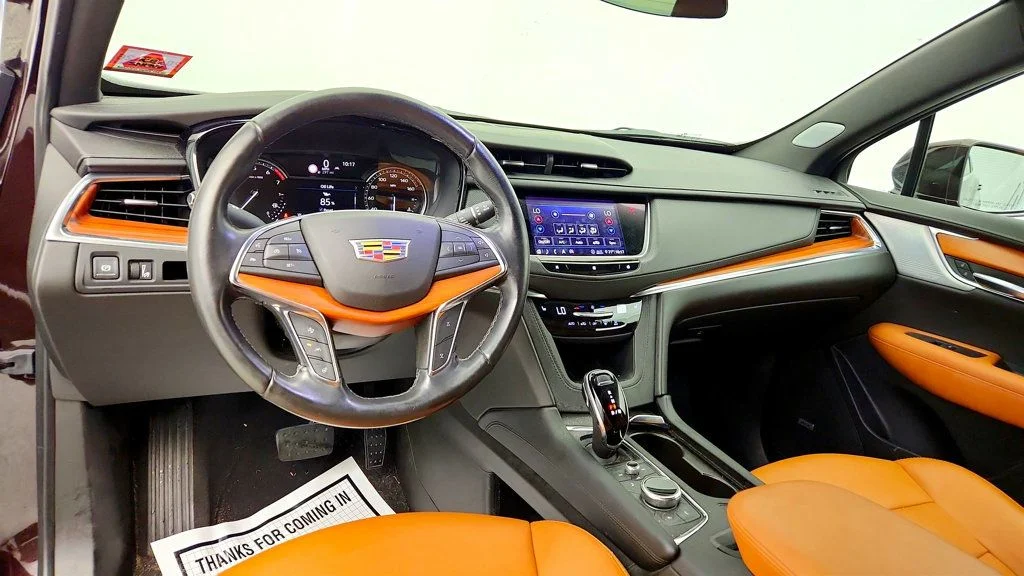 Used 2020 Garnet Metallic Cadillac AWD 4dr Premium Luxury w/ 3.6L V6 & Navigation image 12