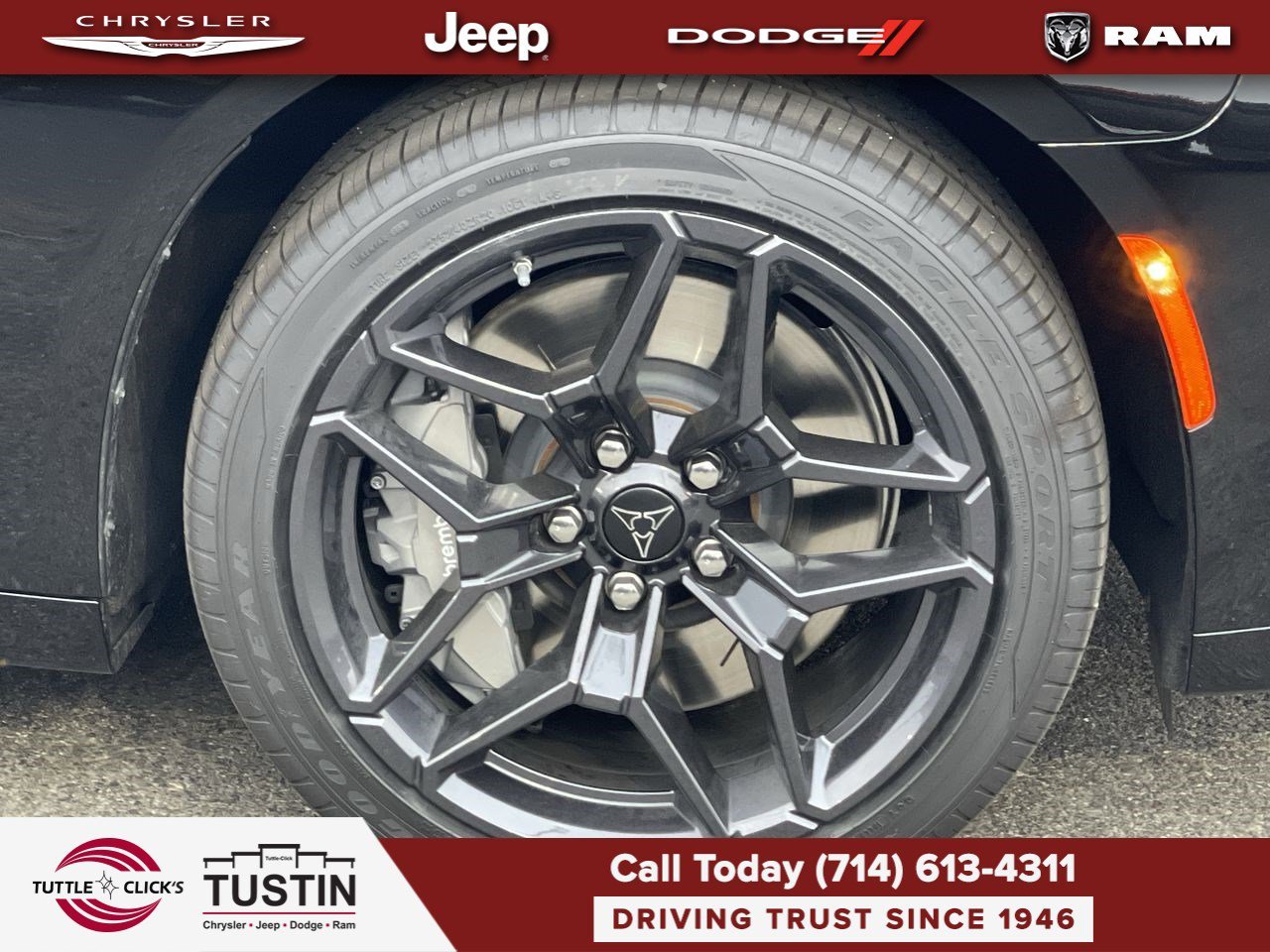 New 2026 Diamond Black Crystal Pearlcoat Dodge R/T Plus image 10