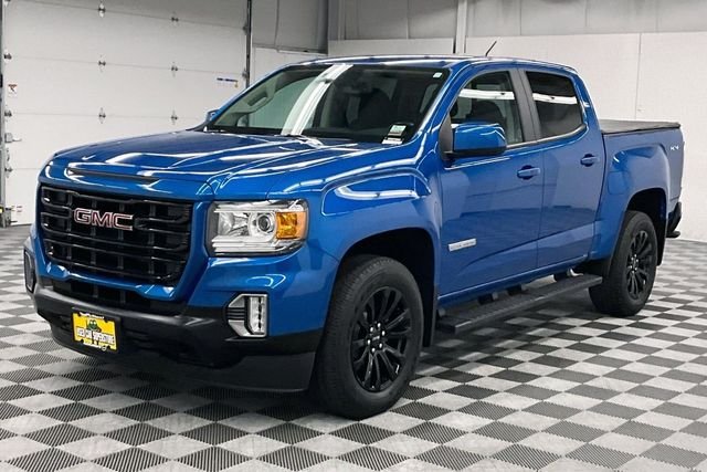 Used 2021 Dynamic Blue Metallic GMC Elevation image 12