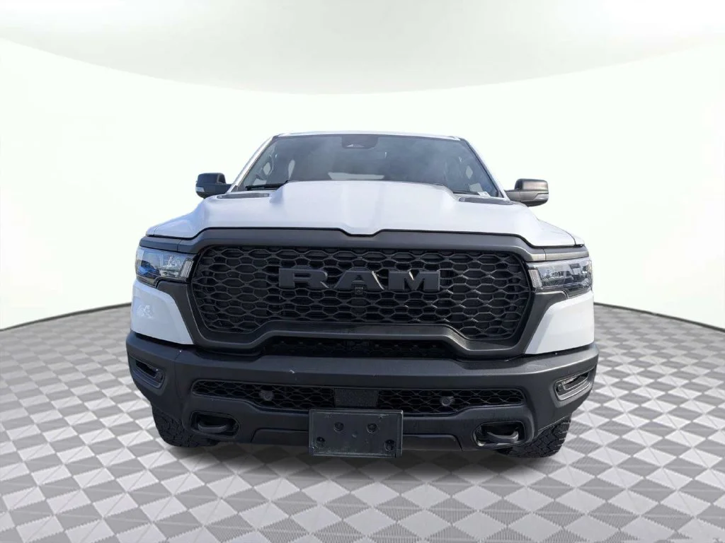 Used 2025 Bright White Clearcoat Ram Rebel image 8