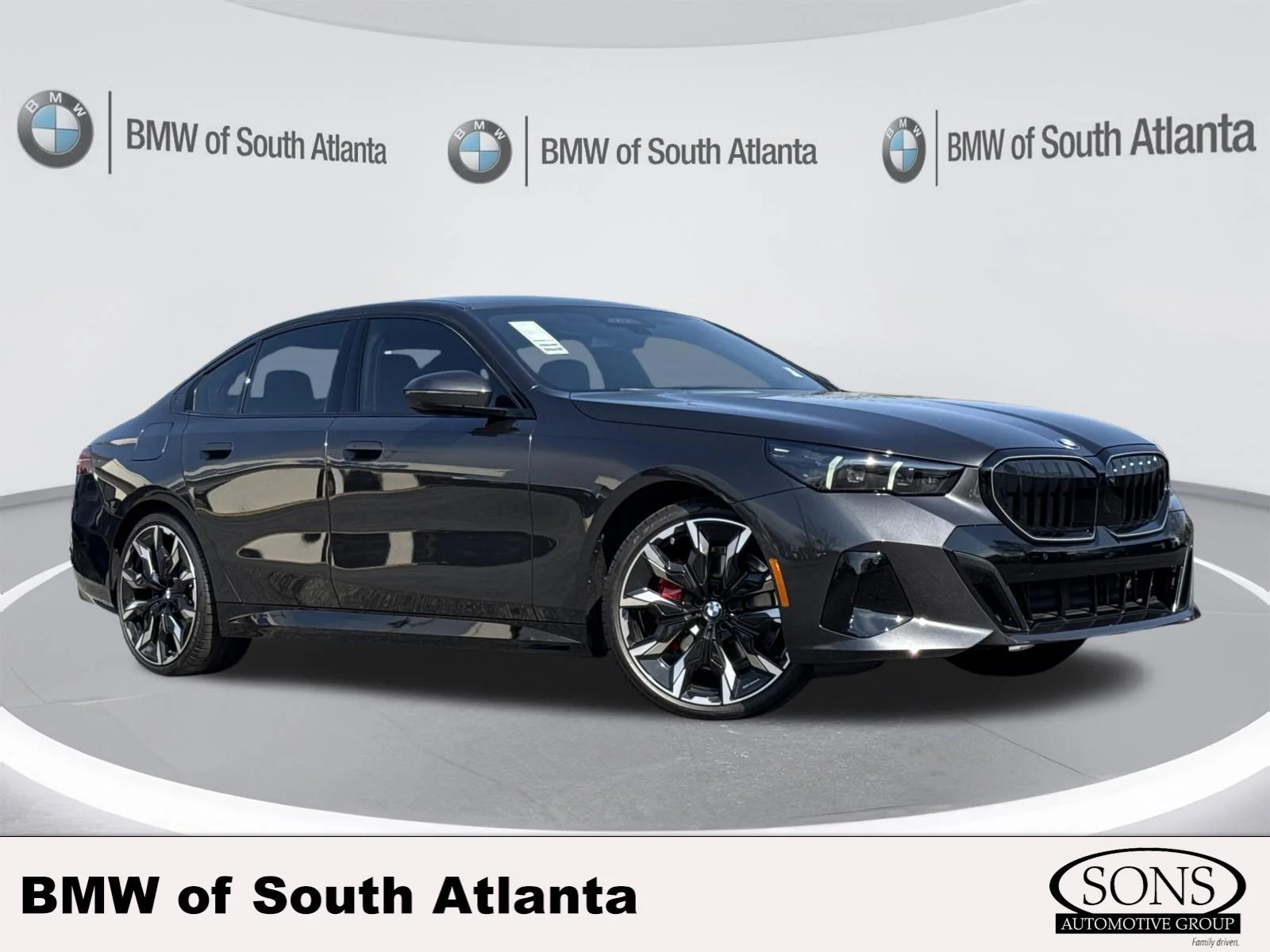 New 2026 Dark Graphite Metallic BMW 530i image 1