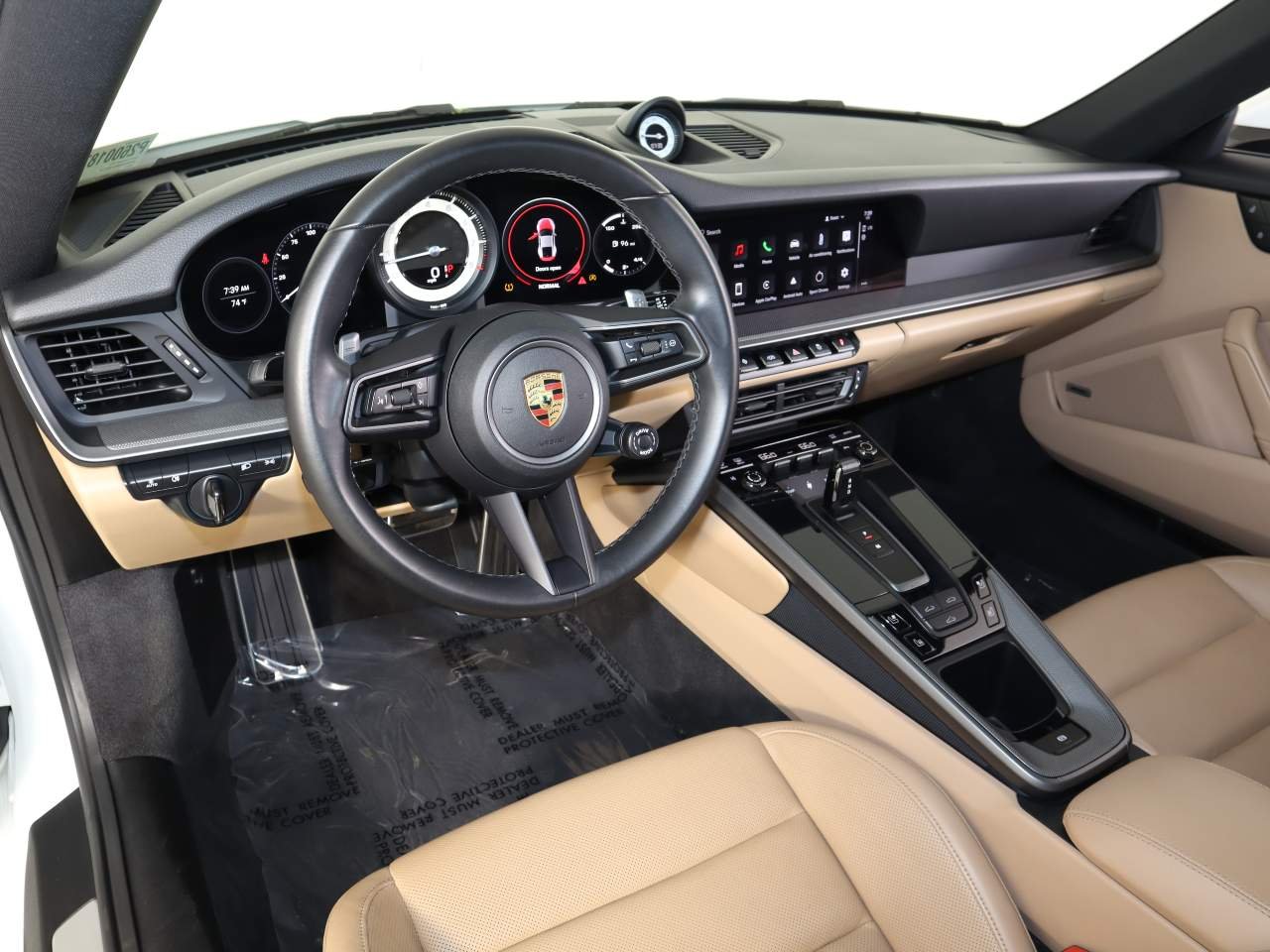 Used 2022 White Porsche Carrera image 4