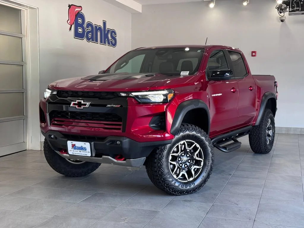 Certified Used 2025 Radiant Red Tintcoat Chevrolet ZR2 image 2