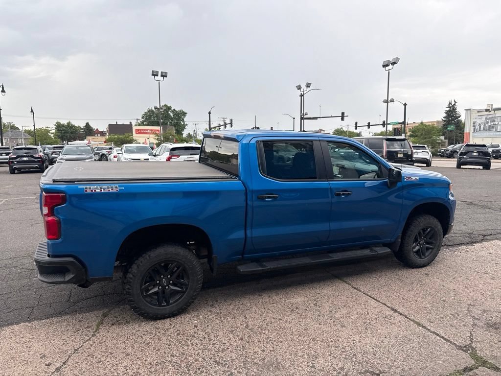 Used 2022 GLACIER BLUE METALLIC Chevrolet LT Trail Boss image 10