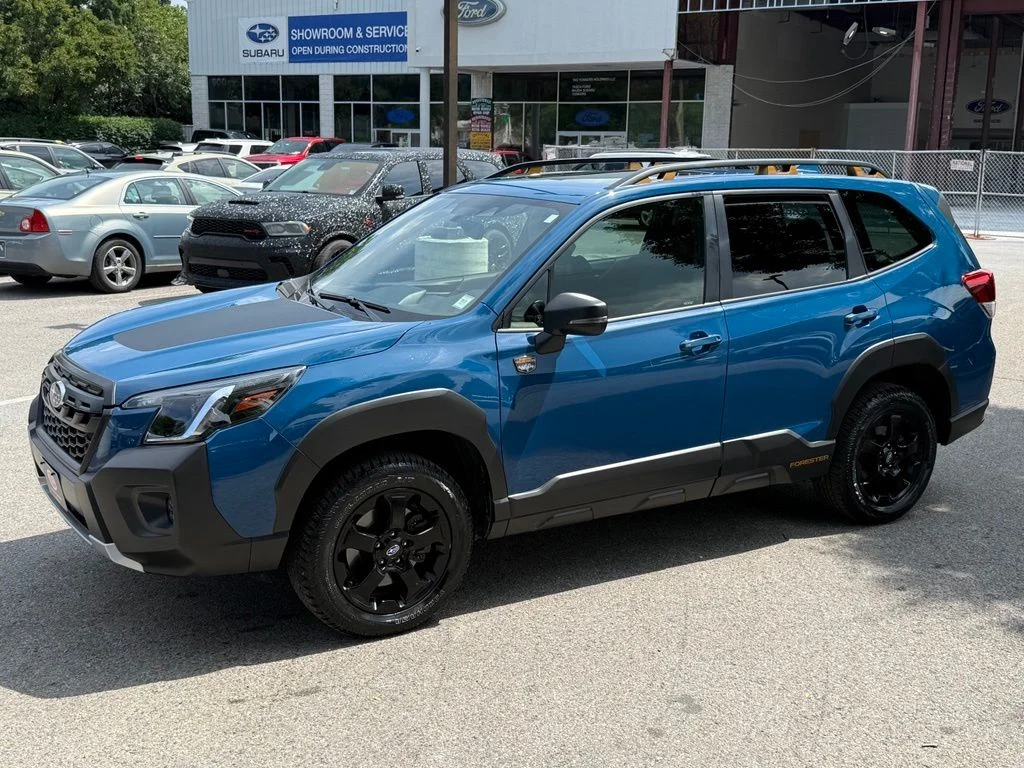Used 2023 Blue Subaru Wilderness image 4