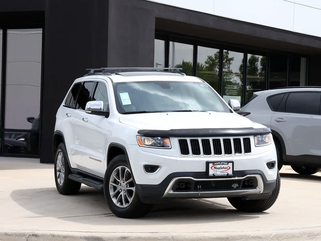 Used 2016 Bright White Clearcoat Jeep Limited image 2