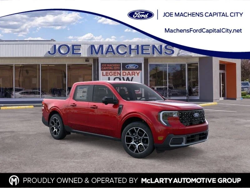 New 2026 Red Ford Lariat image 1