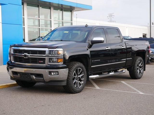 Used 2014 Chevrolet Silverado 1500 LTZ with VIN 3GCUKSEC2EG374476 for sale in Roseville, Minnesota
