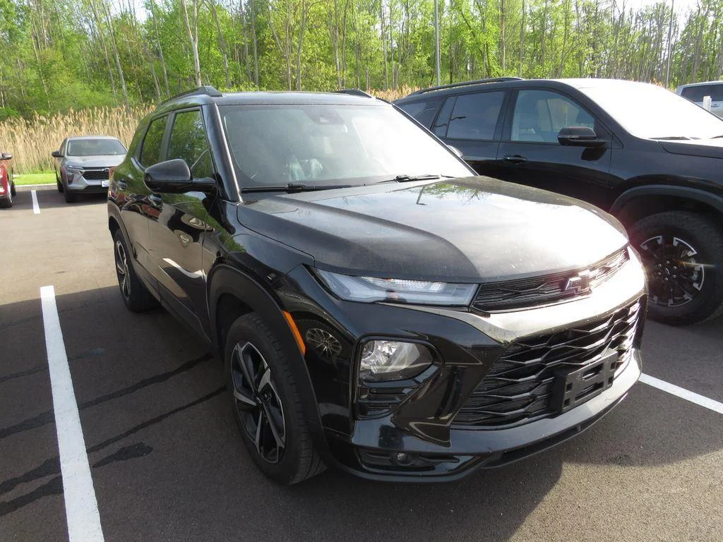 Used 2023 Black Metallic Chevrolet RS image 2