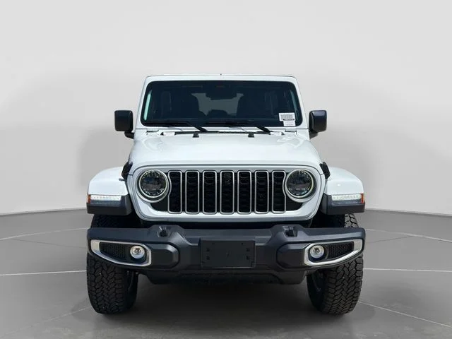 New 2026 Bright White Clear-Coat Exterior Paint Jeep Sahara image 9