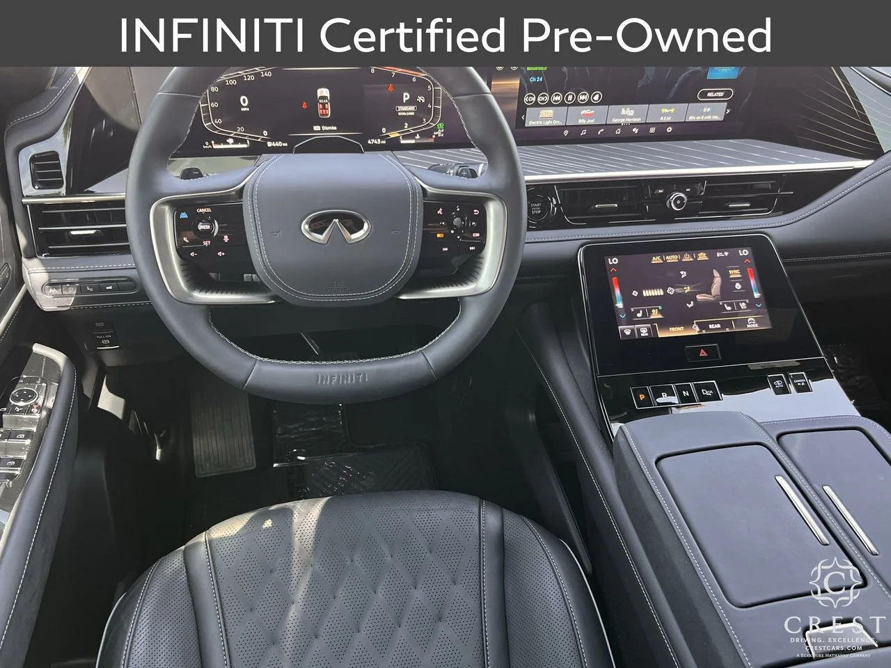 Certified Used 2026 Radiant White INFINITI AUTOGRAPH image 13