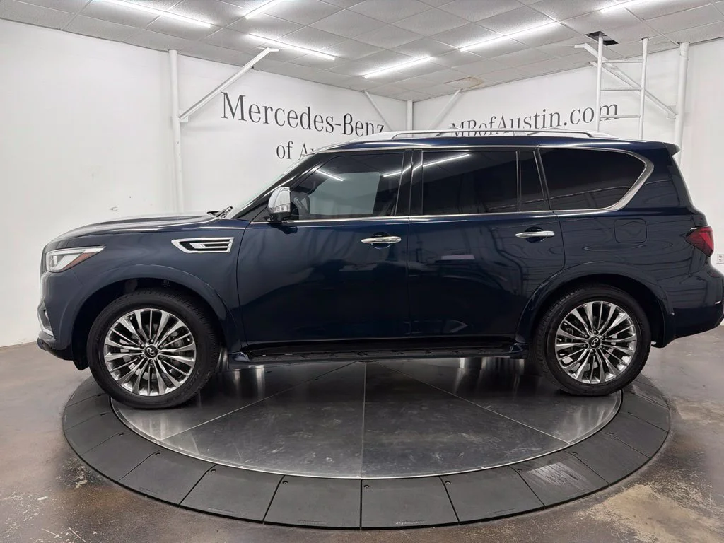 Used 2021 Blue INFINITI Sensory image 4