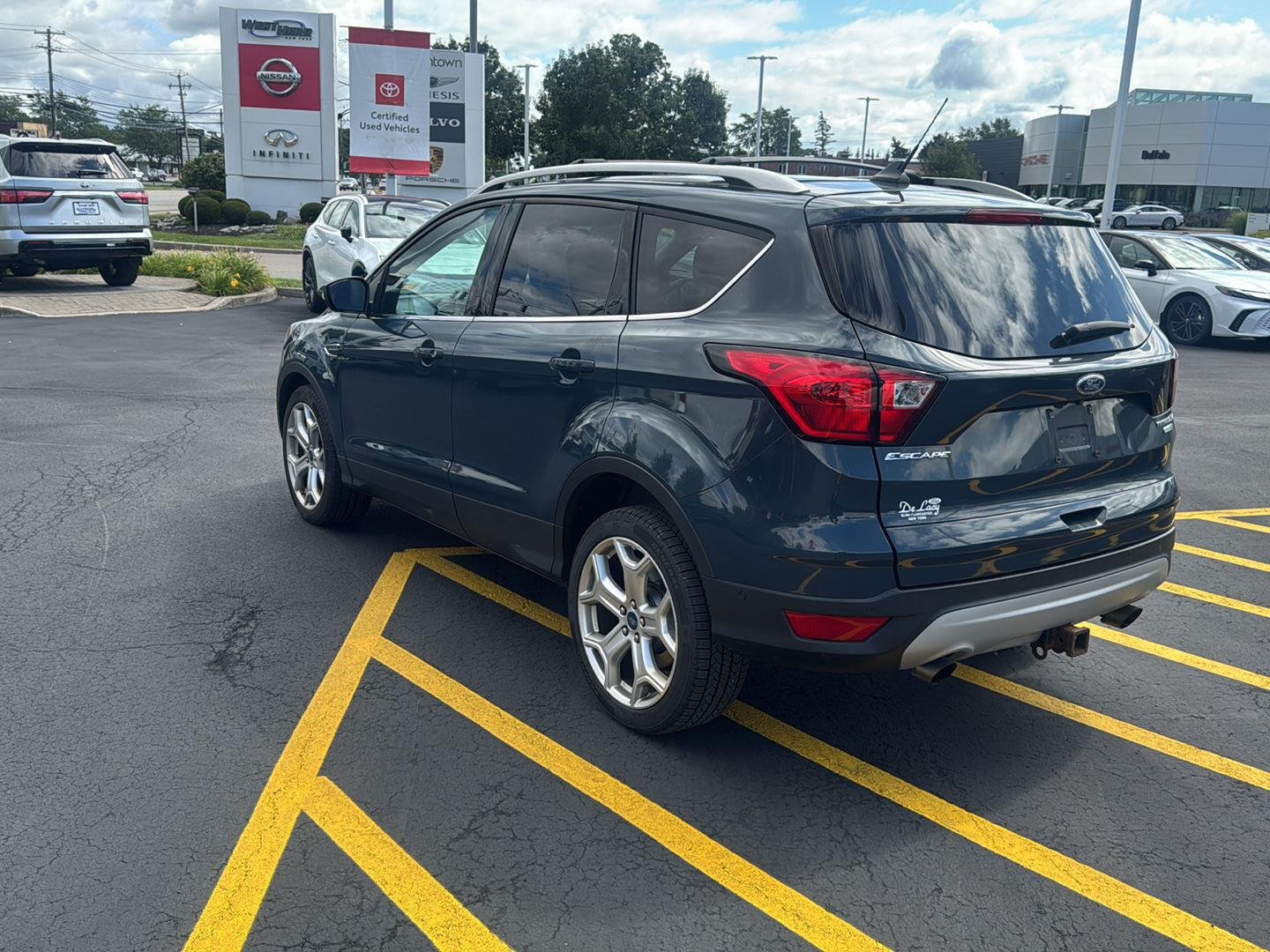 Used 2019 Baltic Sea Green Ford Titanium image 4