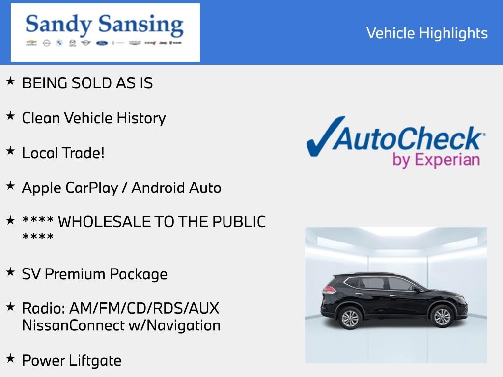 Used 2016 Black Nissan SV image 8
