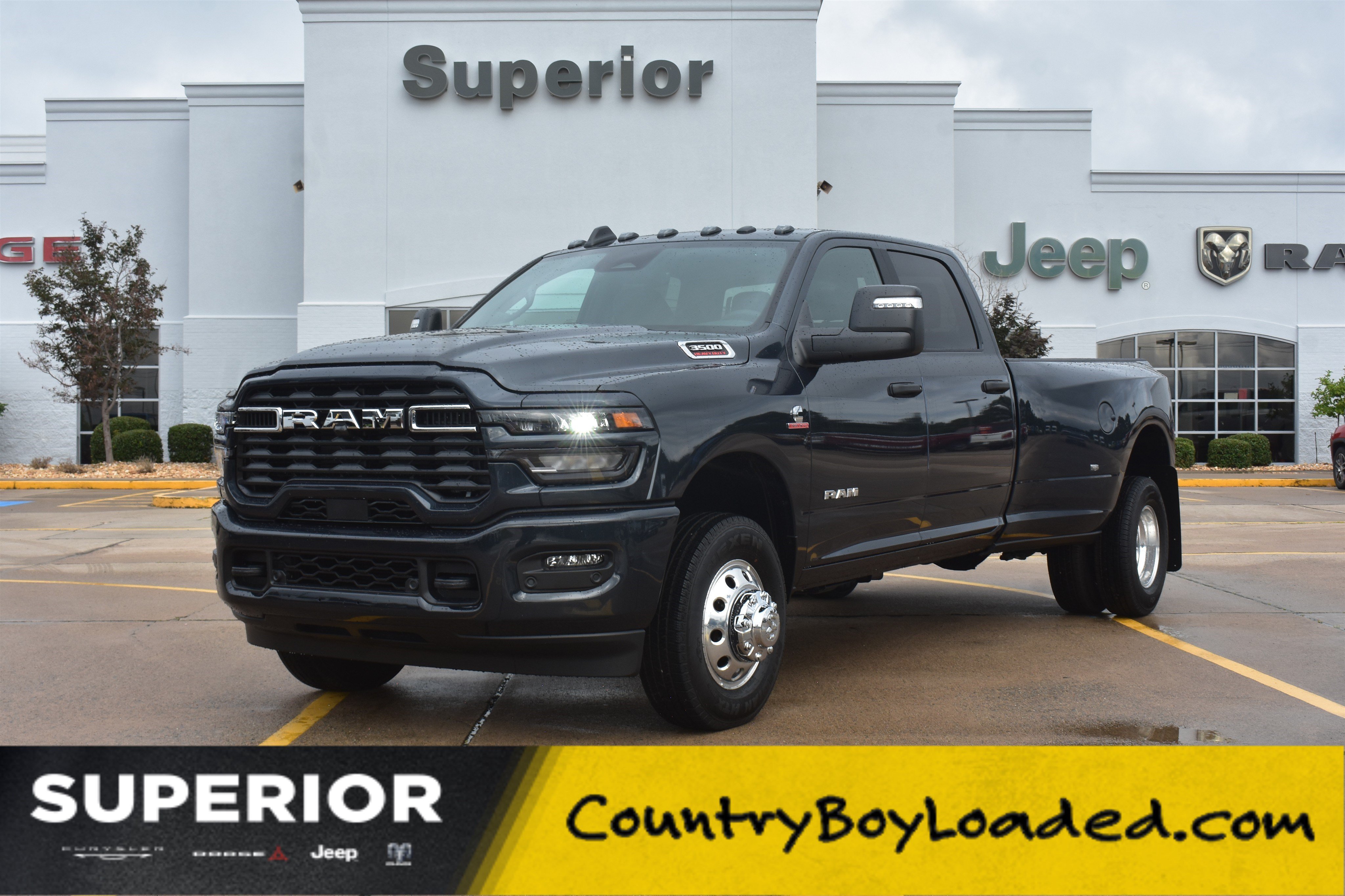 New 2026 Forged Blue Metallic Exterior Paint RAM Big Horn image 1