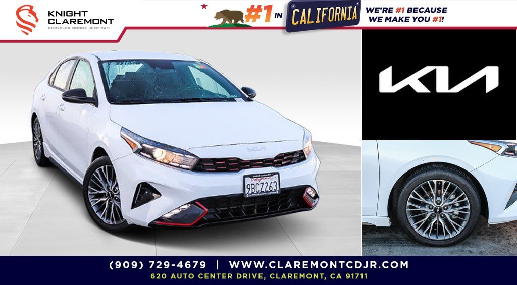 Used 2022 Snow White Pearl Kia GT-Line image 1
