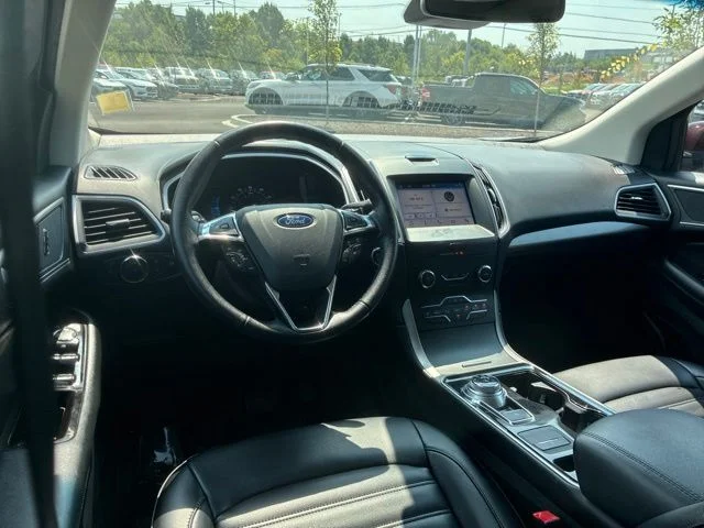 Used 2019 Burgundy Velvet Metallic Tinted Clearcoat Ford SEL image 20