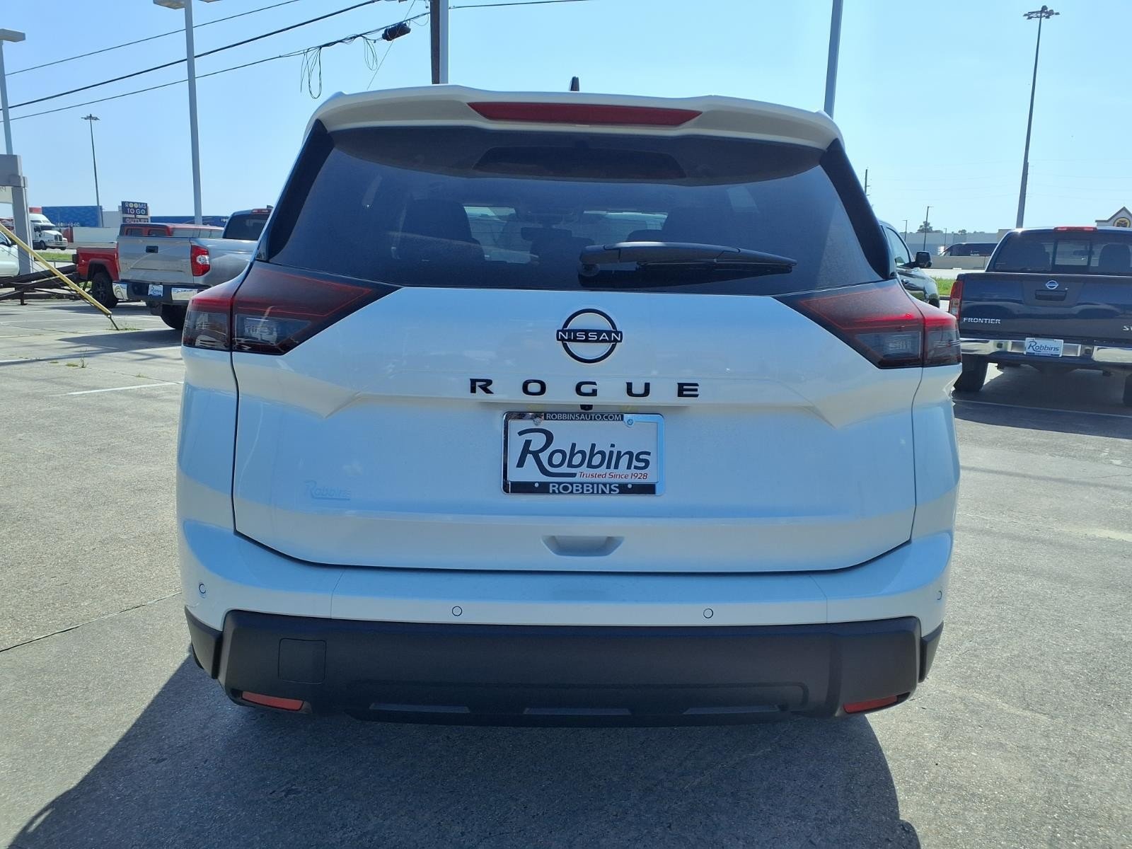 2026 Nissan Rogue Dark Armor™ White at Robbins Nissan
