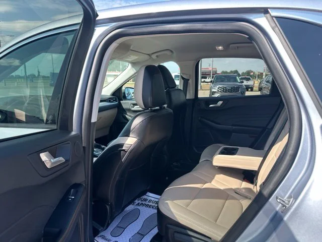 Used 2022 Blue Silver Metallic Ford SEL image 29
