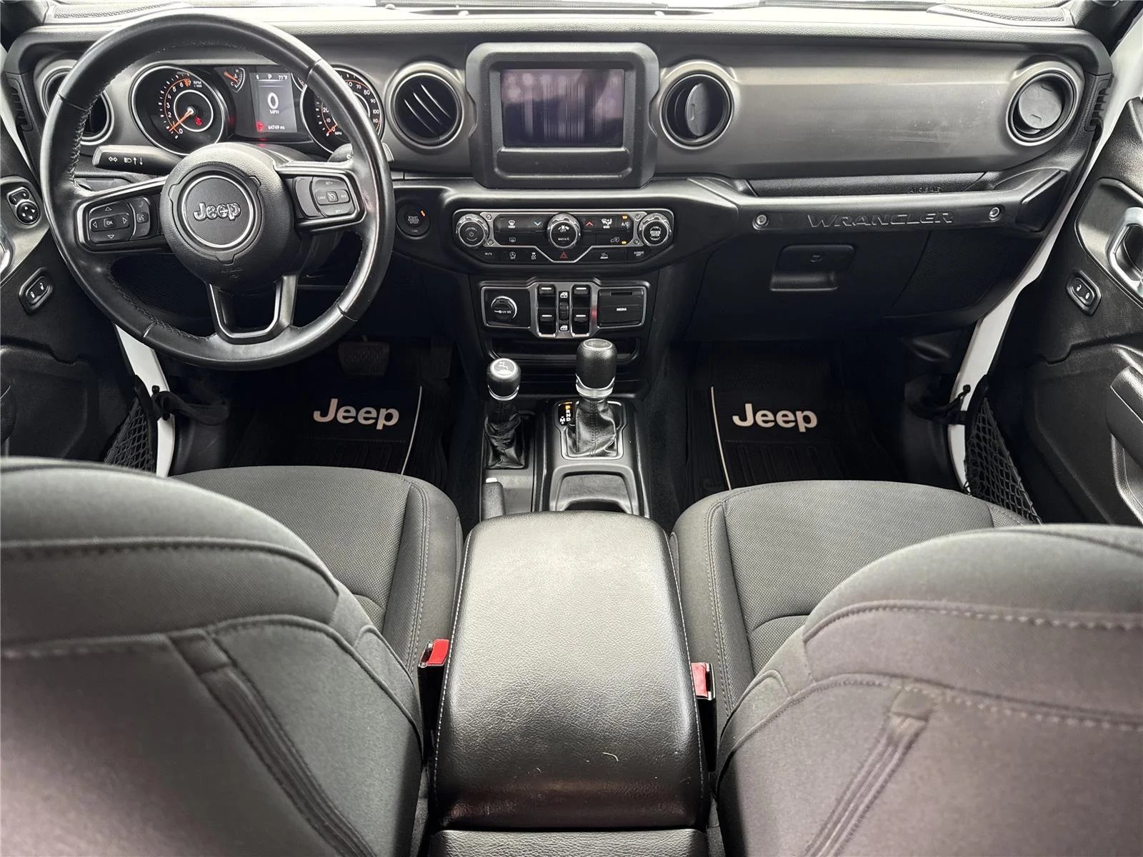 Used 2022 Bright White Clearcoat Jeep Unlimited Sport S image 14