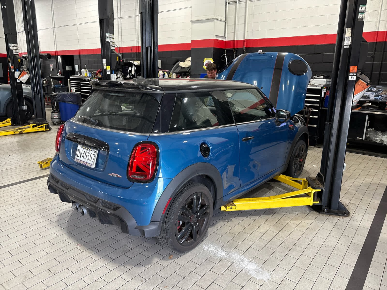 Used 2023 Island Blue Metallic MINI John Cooper Works image 8