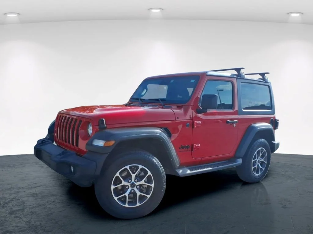 Used 2024 Red Jeep Sport S image 2