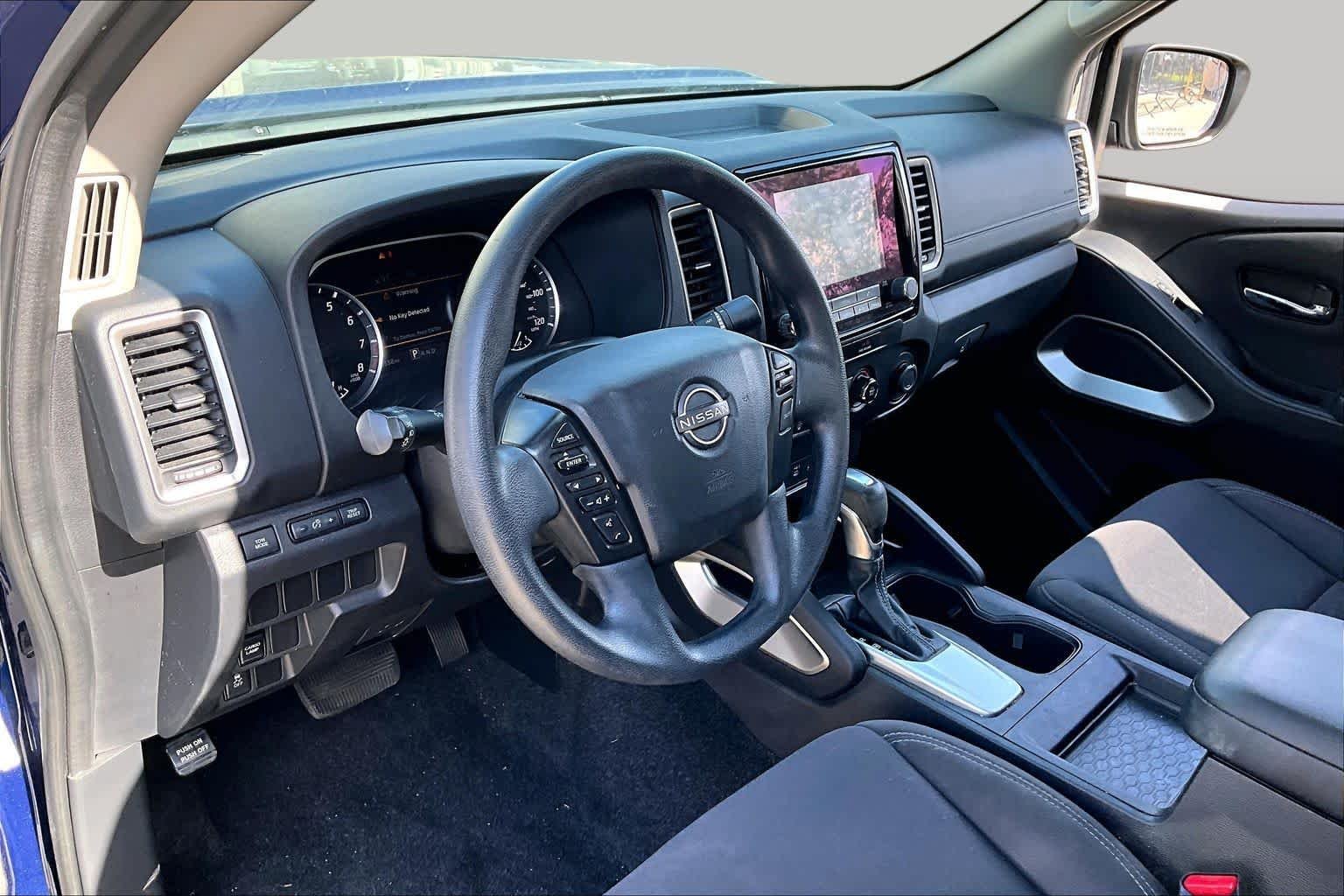 Used 2022 Deep Blue Pearl Nissan SV image 16