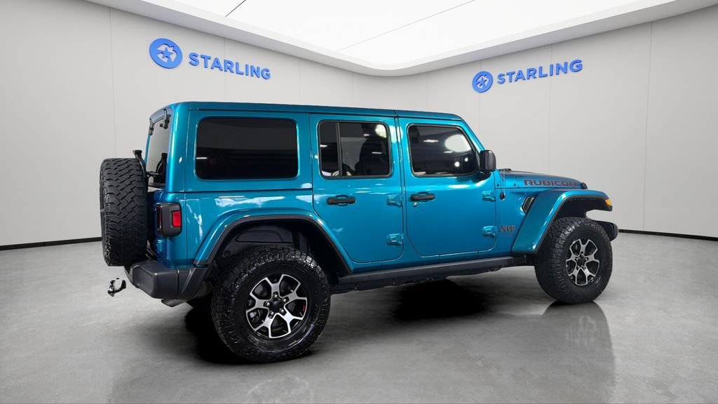 Used 2020 Teal Jeep Rubicon 4x4 image 10
