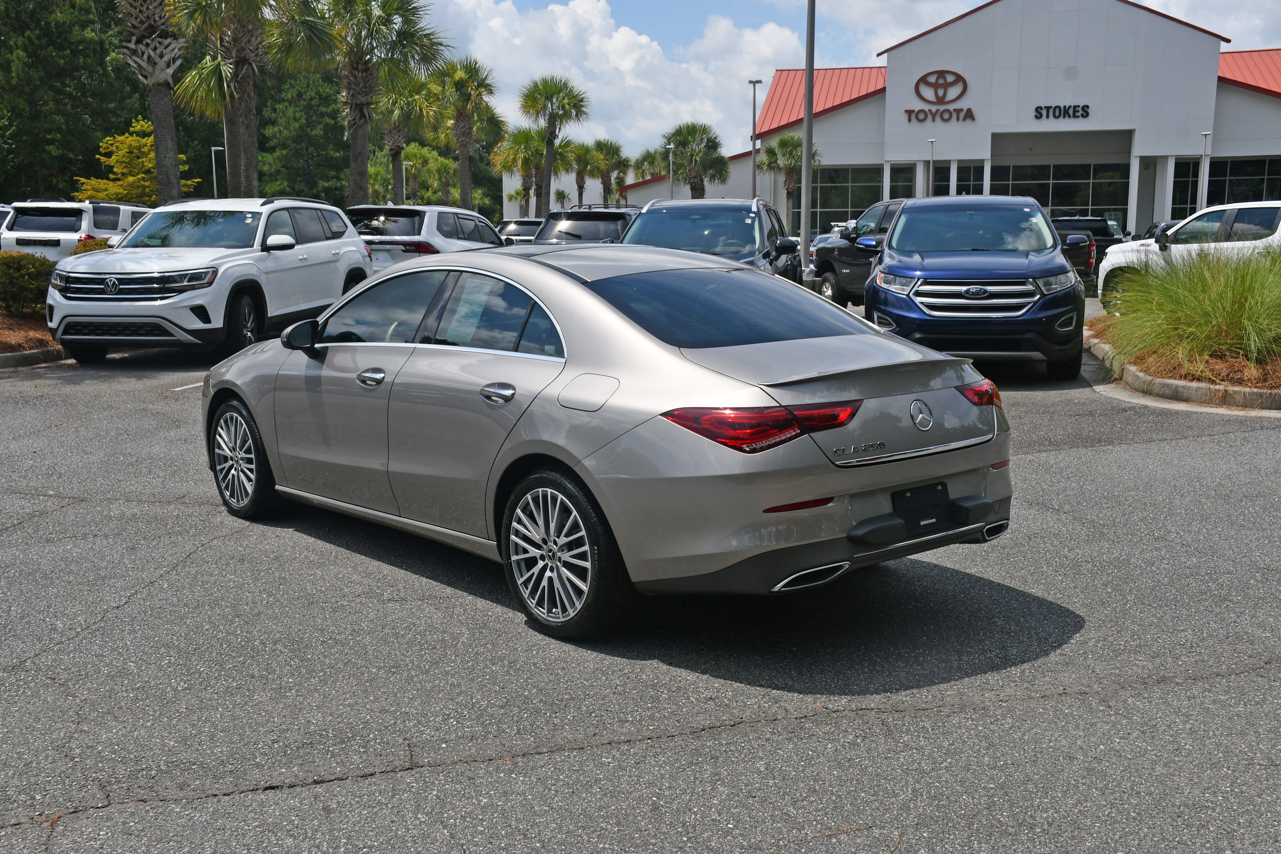 Used 2021 Silver Mercedes-Benz CLA 250 image 3
