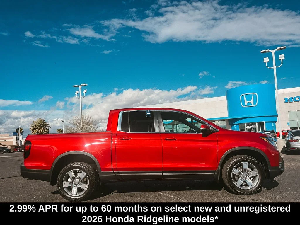New 2026 Radiant Red Metallic II Honda RTL image 2