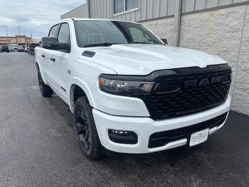 New 2026 Bright White Clear-Coat Exterior Paint RAM Big Horn 4x4 image 3