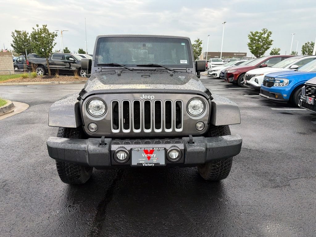 Used 2018 Jeep Wrangler JK Unlimited Sahara with VIN 1C4BJWEG4JL845500 for sale in Kansas City