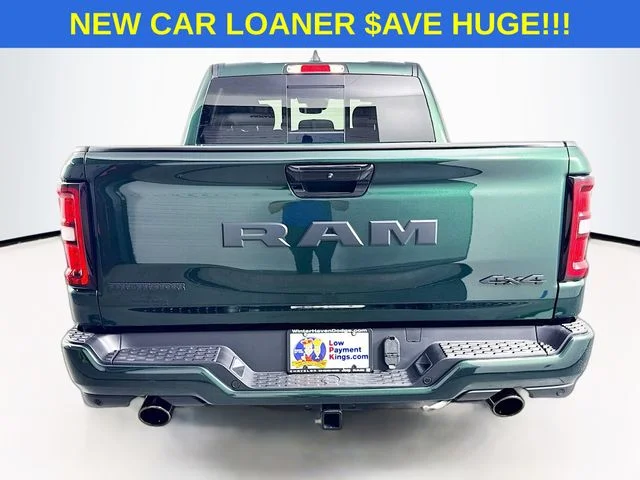 New 2026 Serrano-Green Metallic Exterior Paint RAM BIG HORN image 6