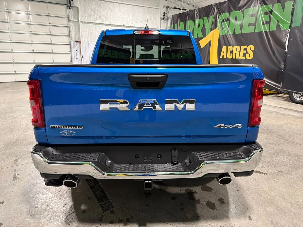 New 2026 Hydro Blue Pearlcoat RAM Big Horn image 7