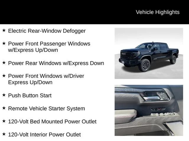 Used 2024 Onyx Black GMC AT4X image 14