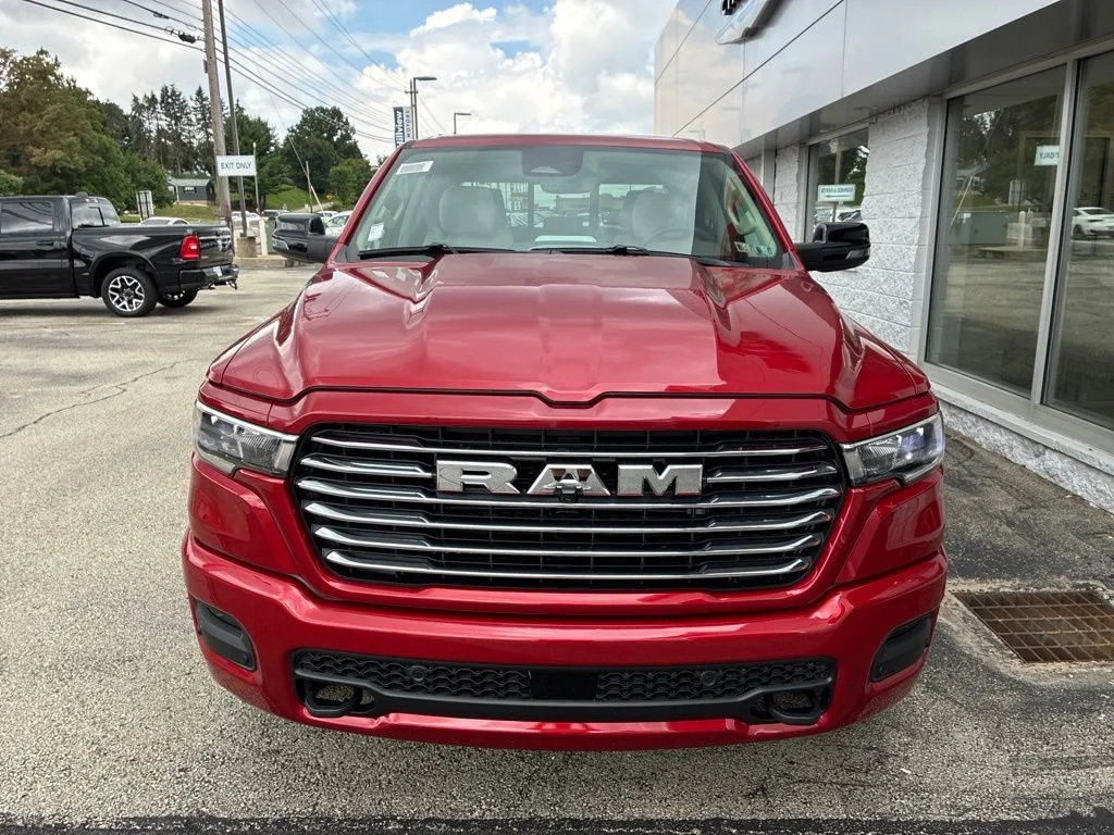 New 2026 Molten Red Pearl-Coat Exterior Paint RAM Laramie image 5