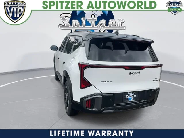 New 2027 Snow White Pearl / Black Roof Kia X-Line image 7