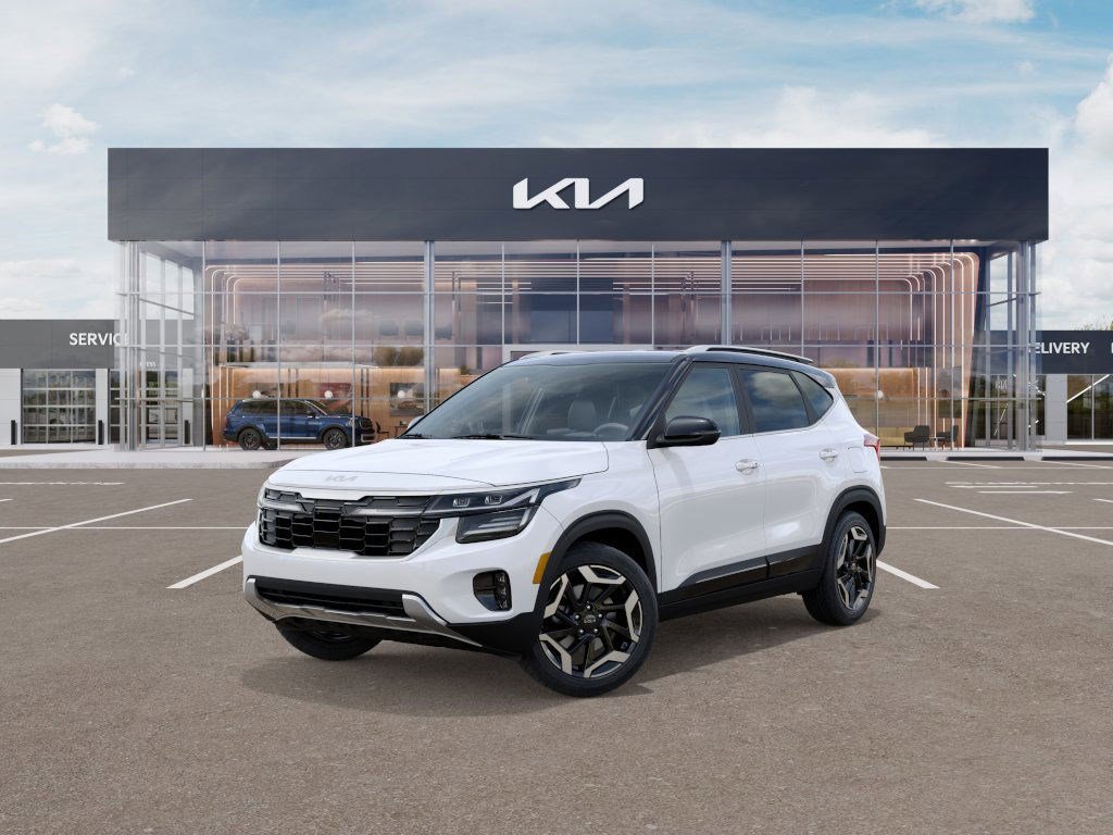New 2026 Clear White/Black Roof Kia SX image 1