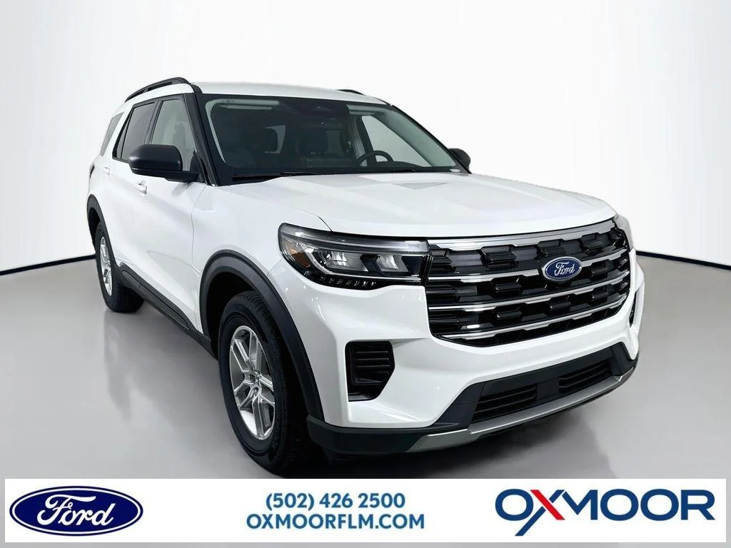New 2026 Star White Metallic Tri-Coat Ford Active image 1