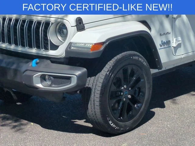 Used 2024 White Jeep Sahara 4xe image 9