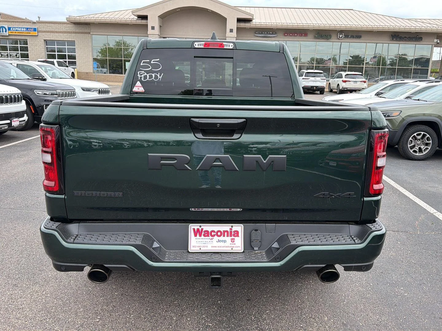 New 2026 Serrano Green Metallic RAM Big Horn image 6